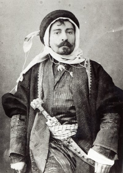 Pierre Loti in costume arabo da French Photographer